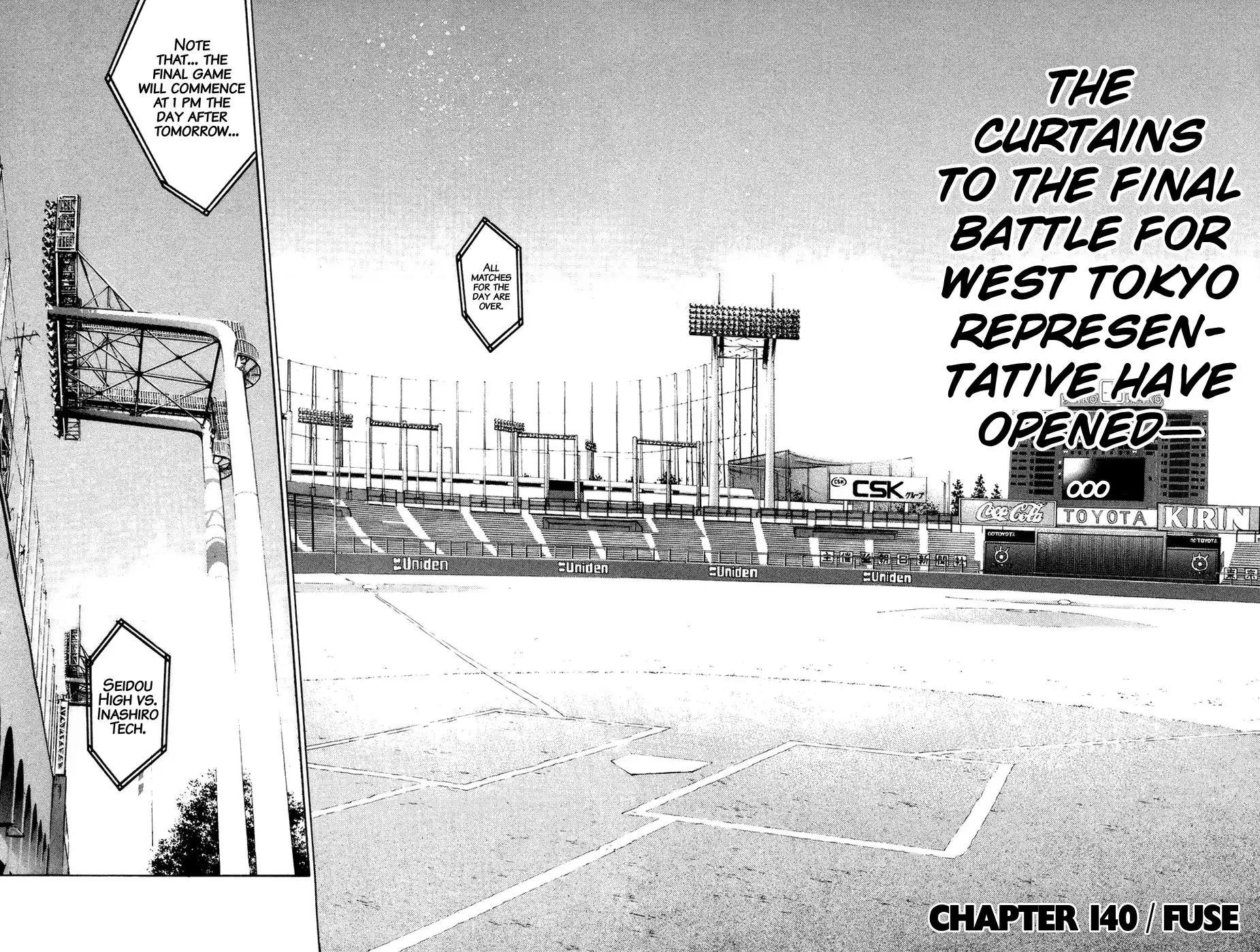 Diamond no Ace Chapter 140 9